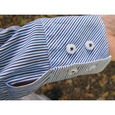 Mens Shirt Sleeves Shortening Replace Cuffs
